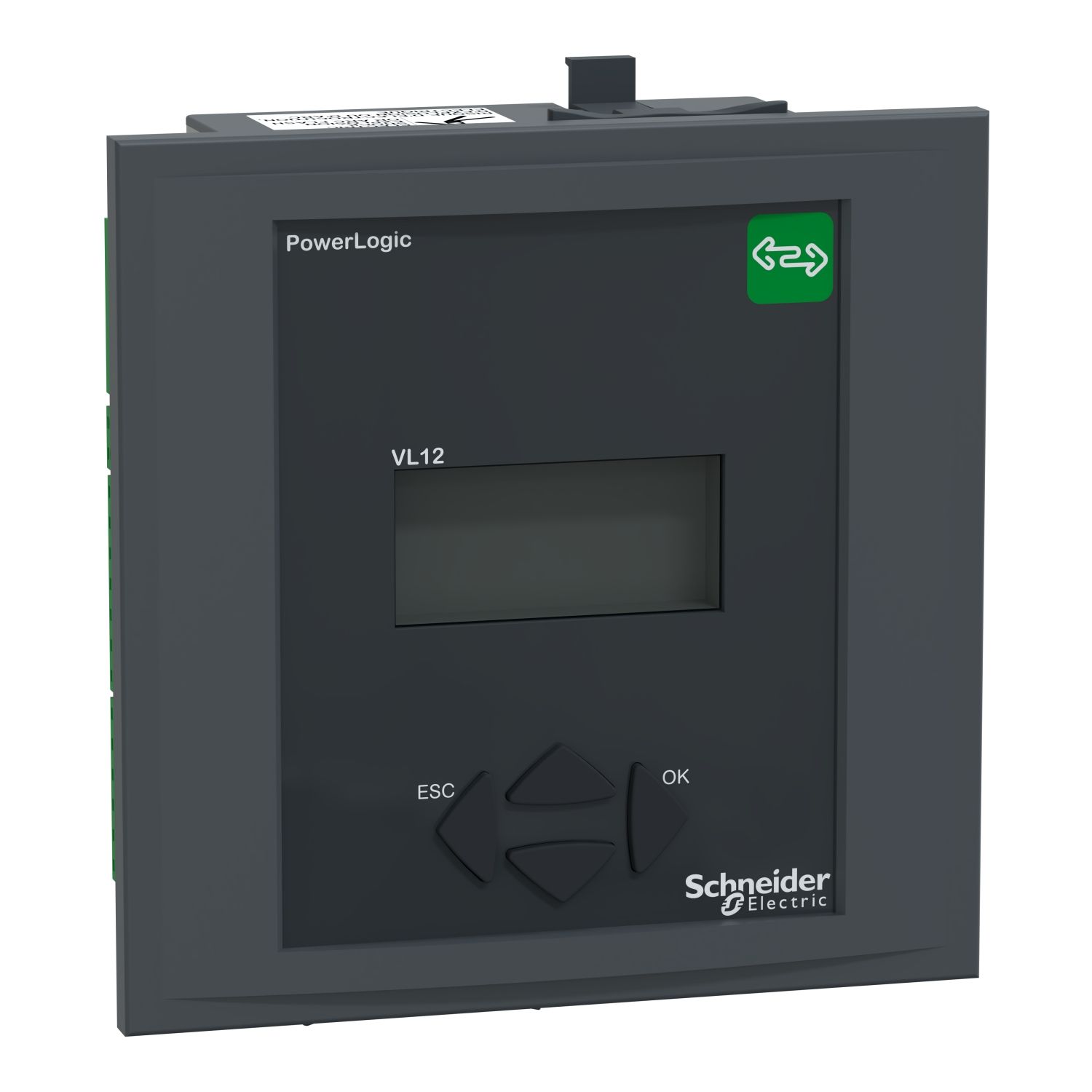 VPL12N, Power Factor controller PowerLogic PFC, modbus, backlit LCD, 12 output, 90..550V AC