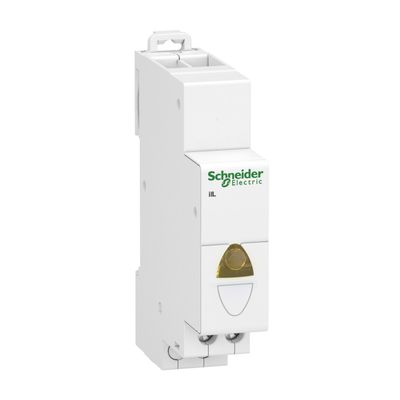 A9E18324, Single indicator light iIL, yellow, 110..230V AC