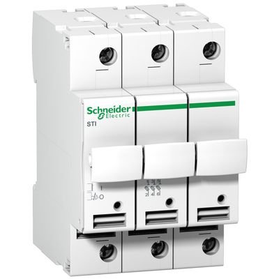 A9N15656, Fuse-disconnector STI, 3 poles, 25A, fuse 10.3 x 38 mm