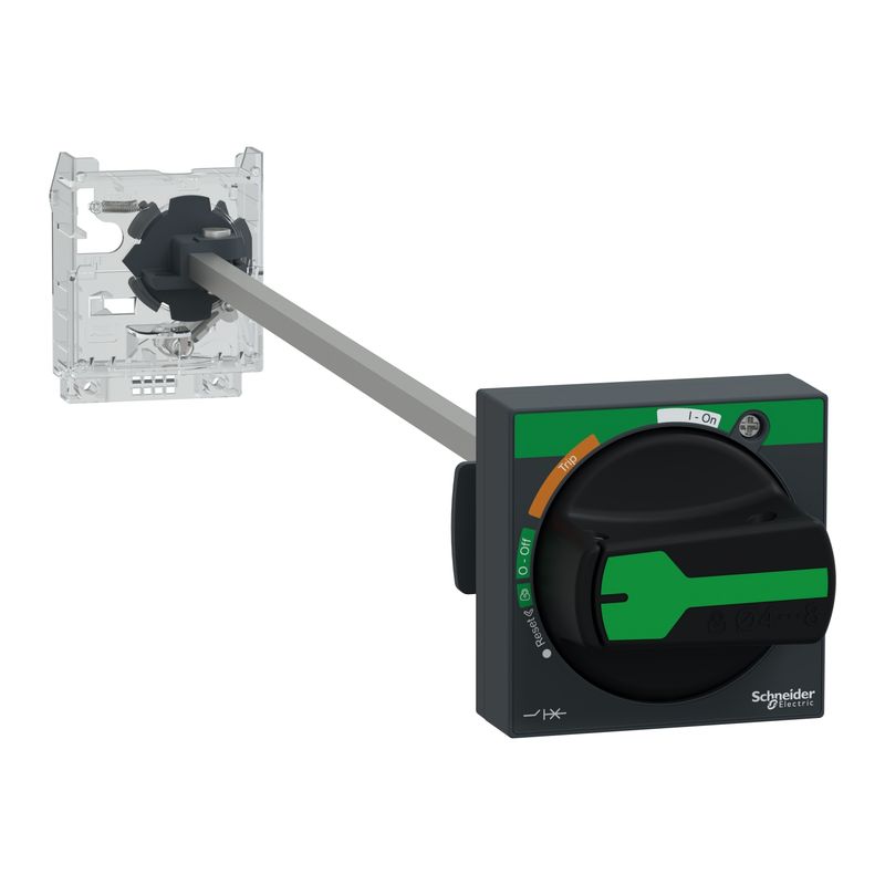GV2APN01, Extended rotary handle kit TeSys Deca GV2, IP54, black handle, with trip indication, GV2L/GV2P