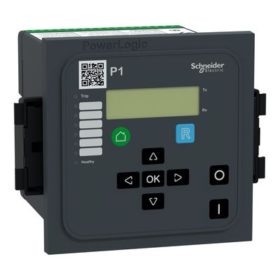 REL15001, Protection relay PowerLogic P1F, 3CT, 0.05..12IN, 4DO, 24..250V AC/DC