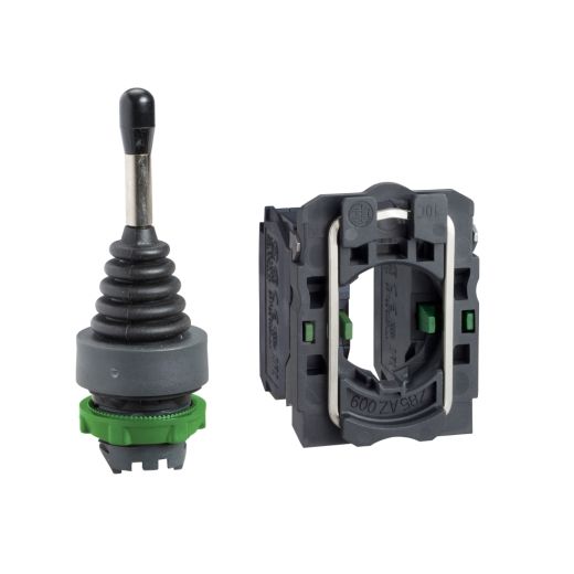XD5PA22, Joystick controller XD5, Ø22, 2-direction, spring return, 2NO