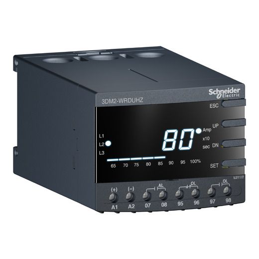 3DM2-WRDUHZ, Motor protection relay EOCR, digital, 0.5..60A, 100..240V AC/DC