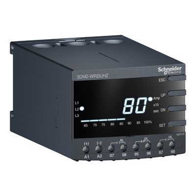 3DM2-WRDUHZ, Motor protection relay EOCR, digital, 0.5..60A, 100..240V AC/DC