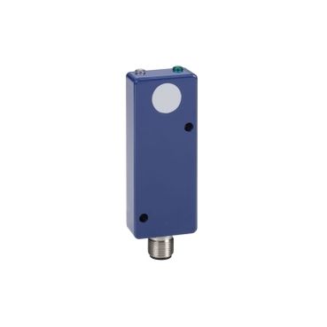 XX7K1A2PAM12, Ultrasonic sensors XX, parallelpipedic, plastic, Sn=0.25m, NO, PNP, 12..24V DC, M12 connector