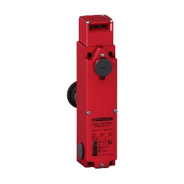 XCSLF3737412, Safety switch XCS, metal, 4NC+2NO, slow break, p/b turn to release, M20, 24V AC/DC