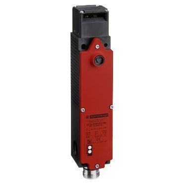 XCSLE373731M3, Safety switch XCS, plastic, 4NC+2NO, slow break, M23, 24V AC/DC