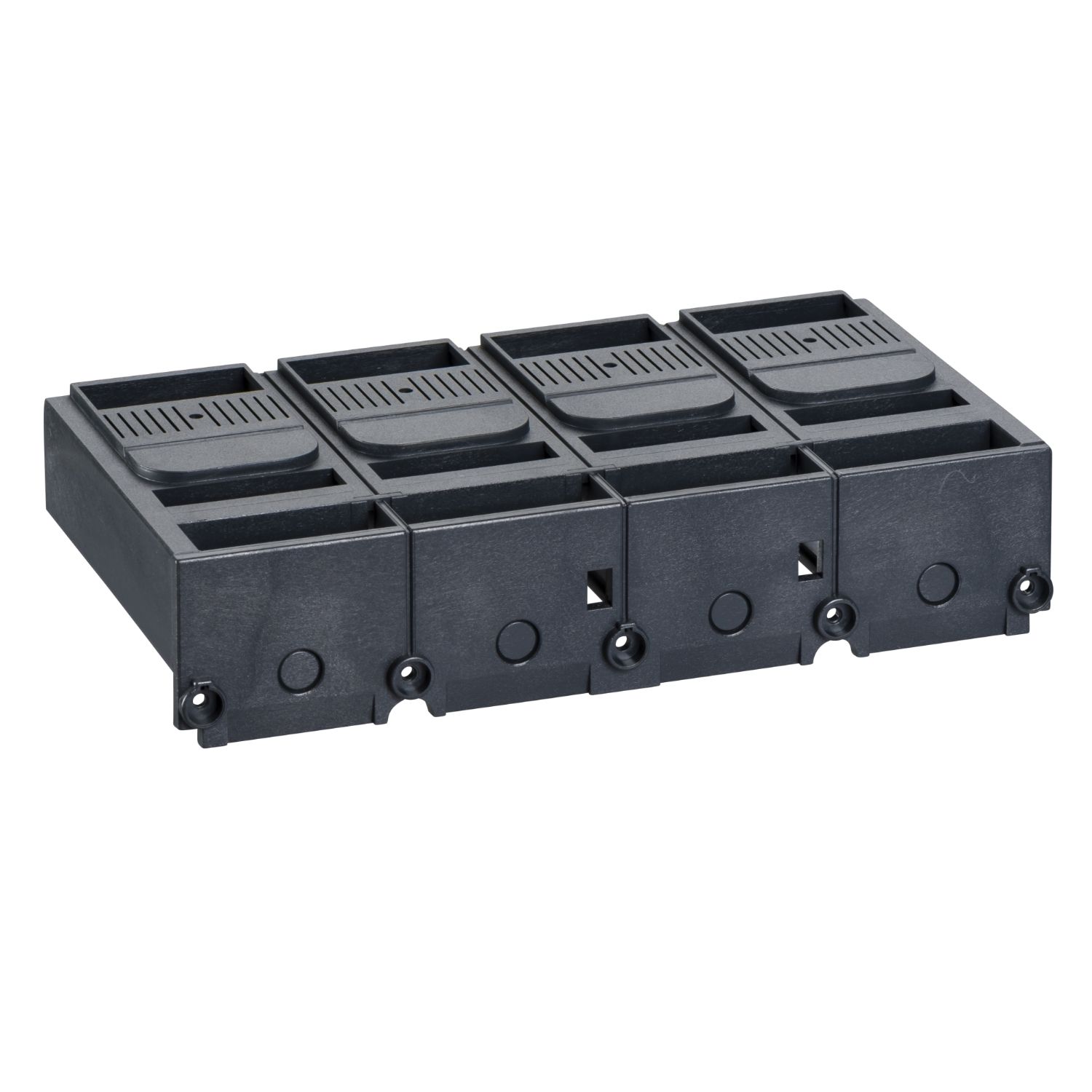 LV432592, Short terminal shield, 4 poles, 400..630A