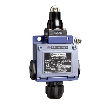 XCKM3902H29EX, Limit switch XCK, roller plunger, 2NC+NO, ATEX/IECEx