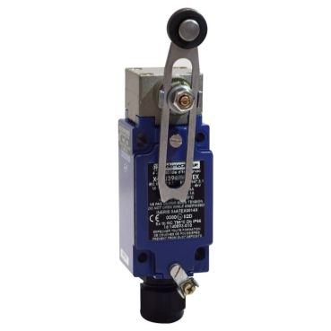 XCKJ390541H29EX, Limit switch XCK, adjustable roller lever, 2NC+NO, ATEX/IECEx