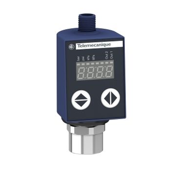 XMLR040G1P25, Electronic pressure sensors XML, 40 bar, 4...20 mA, PNP, G1/4, 24V DC, M12