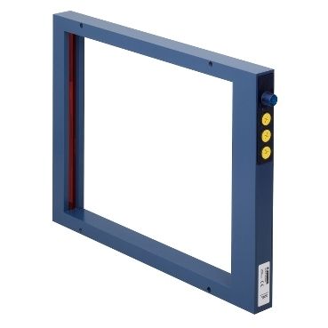 XUVF250M12, Photoelectric sensors XUV, frame, 200X250mm, PNP/NPN, 1NO/1NC, 12..24V DC, M12