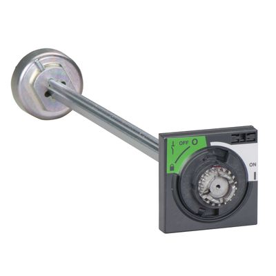 31288, Black extended rotary handle Compact INS630b..2500