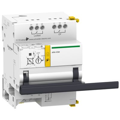 A9C70134, Automatic recloser auxiliary iC60, 3/4P installations, 4 programs
