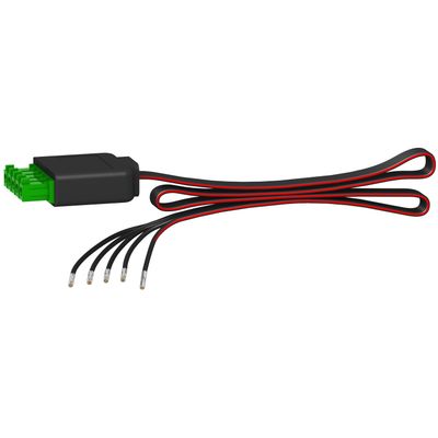 A9XCAU06, Single-end prefabricated cables Acti 9, 870mm, 5wires