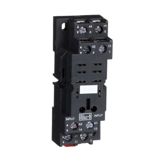 RPZF2, Socket RPZ, mixed contact, 16A, screw clamp, for RPM2