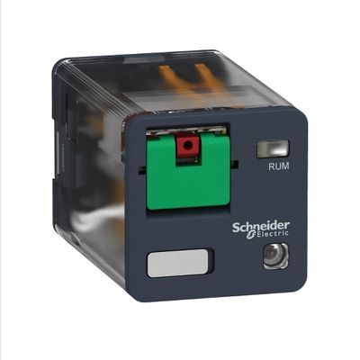 RUMC32F7, Universal plug-in relay RUM, 10A, 3CO, LED, 110V AC