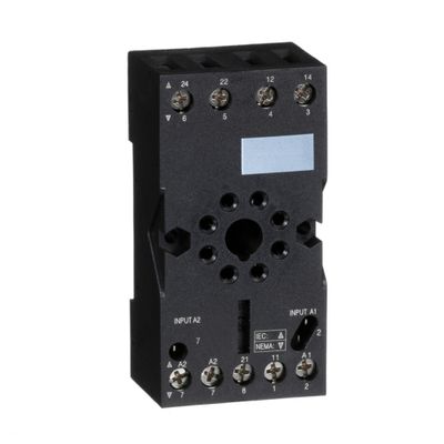 RUZC2M, Socket RUZ, mixed contact, 10A, connector, for RUMC2