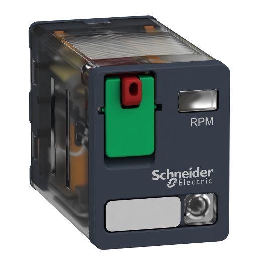 RPM22P7, Power plug-in relay RPM, 15A, 2CO, LED, 230V AC