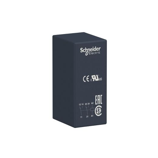 RSB2A080P7, PCB interface plug-in relay RSB, 8A, 2CO, 230V AC