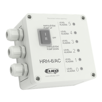 HRH-6, 5 level monitoring HRH, 1NO, 10..200 kΩ, 12..24V DC or 230V AC