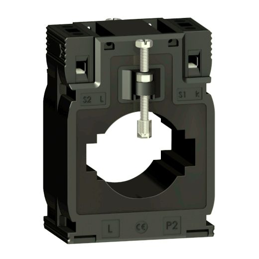 METSECT5MD060, Current transformer DIN mount, 600/5, for busbar and cables, Ø40