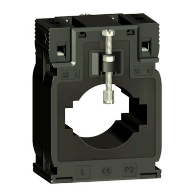 METSECT5MD060, Current transformer DIN mount, 600/5, for busbar and cables, Ø40