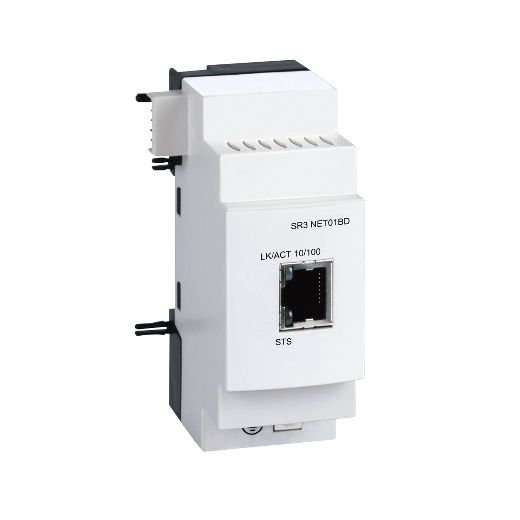 SR3NET01BD, Communication module SR3, ethernet, 24V DC