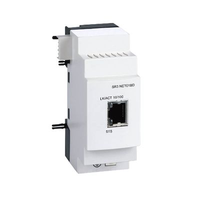 SR3NET01BD, Communication module SR3, ethernet, 24V DC