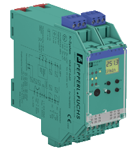 KFU8-UFT-Ex2.D, Frequency Converter with Direction and Synchronization Monitor KFU8, 2-channel isolated barrier, 0/4..20mA