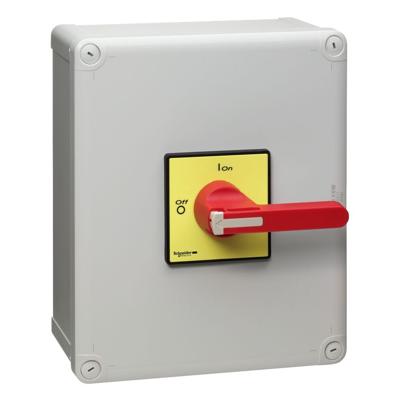 VCF5GEN, Enclosed switch disconnector TeSys VCF, ON/emergency stop, 100A, IP65