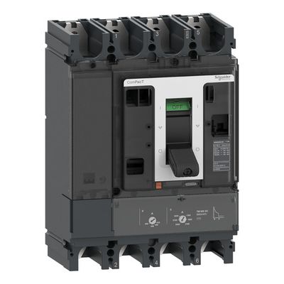 C63S4TM600D, MCCB, ComPacT NSX630S DC, 100kA/750VDC, 4 poles, TM-DC trip unit 600A
