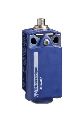 XCKP2110P16, Limit switch XCK, metal end plunger, 1NC+1NO, snap, M16