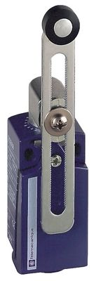XCKD2145P16, Limit switch XCK, thermoplastic plastic roller lever variable length, 1NC+1NO, snap, M16