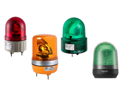 Ø84 to 130 Rotating Mirror Beacons