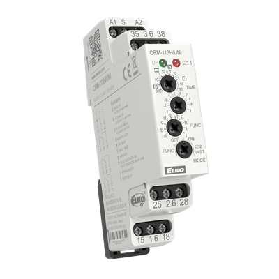 CRM-113H/UNI, Multifunction timer relay CRM, inst, 50ms..30days, 3CO, 12..240V AC/DC CRM-113H/UNI, Multifunction timer relay CRM, inst, 50ms..30days, 3CO, 12..240V AC/DC