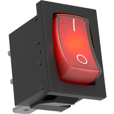 USS-07, Lighted switch/red