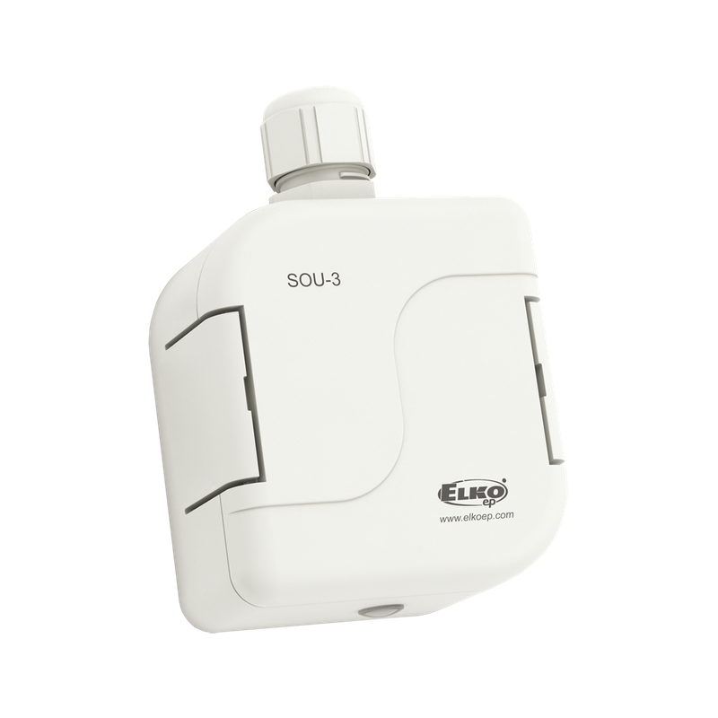 SOU-3, Twilight switch + fotosensor SOU, 1..100 000lux, 1CO, 230V AC