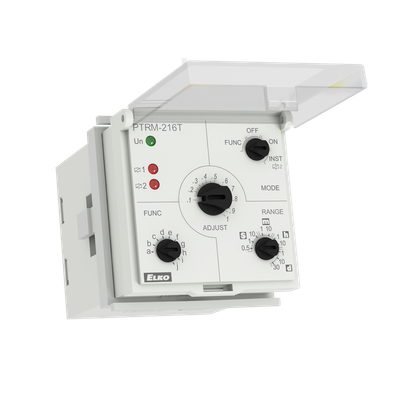 PTRM-216T/UNI, Multifunction timer relay PTRM, potential free control signal, inst, 50ms..30days, 2CO, 12-240V AC/DC, plug in