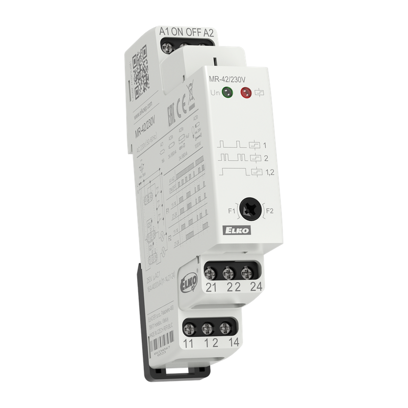 MR-42, Memory (impulse) relays MR, 2CO, 12..240V AC/DC