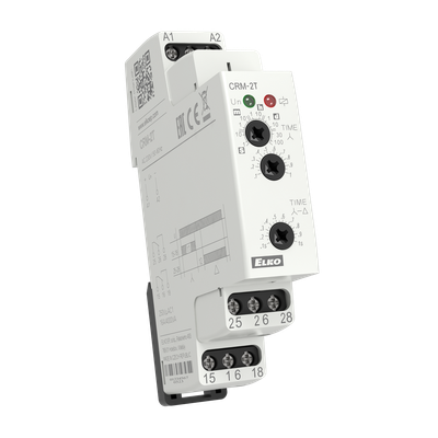 CRM-2T/UNI, Star/Delta timer relay CRM, 0.1s..100days, 2CO, 12-240V AC/DC