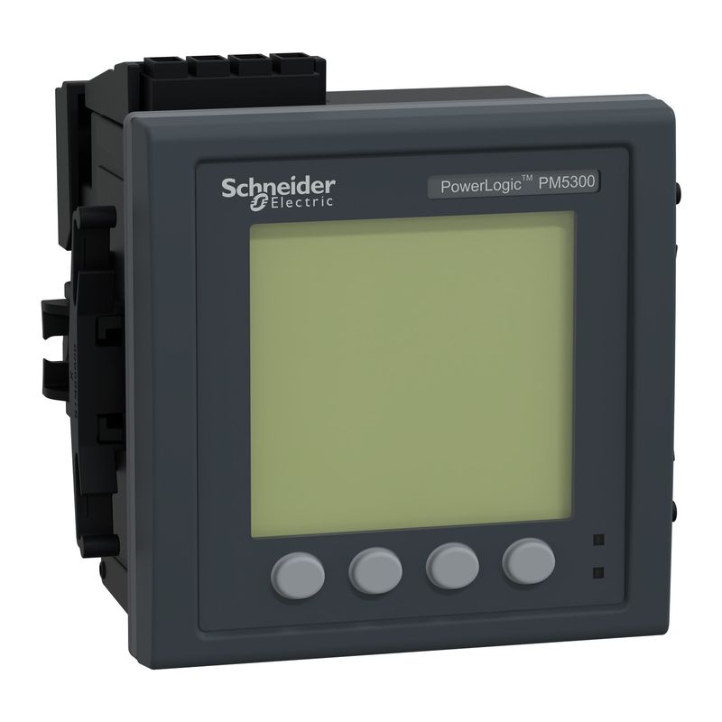 METSEPM5330, Power meter PowerLogic PM5330, up to 31th Harmonic, 2DI/2DO, 35 alarms, modbus METSEPM5330, Power meter PowerLogic PM5330, up to 31th Harmonic, 2DI/2DO, 35 alarms, modbus