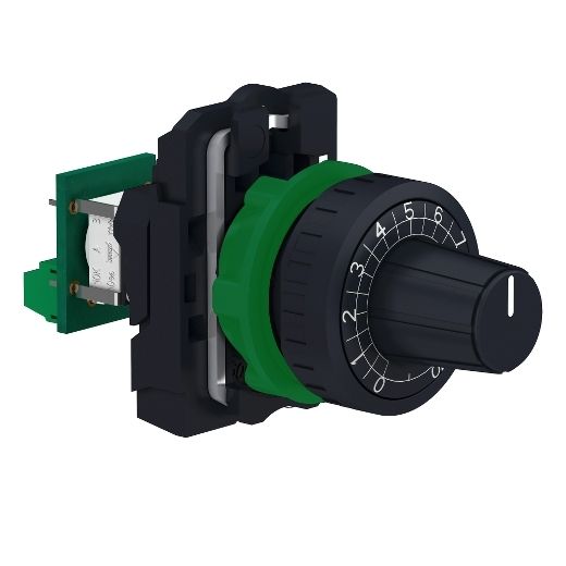 XB5AD912R10K, Potentiometer XB5, M22, plastic, 1K ohm XB5AD912R10K, Potentiometer XB5, M22, plastic, 1K ohm