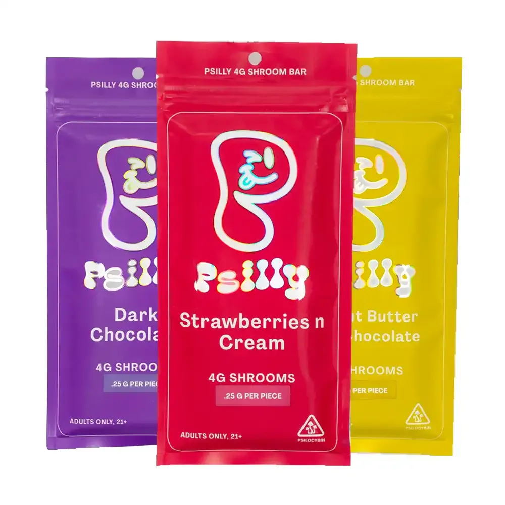 PSILLY Mushroom Chocolate Bars 4G