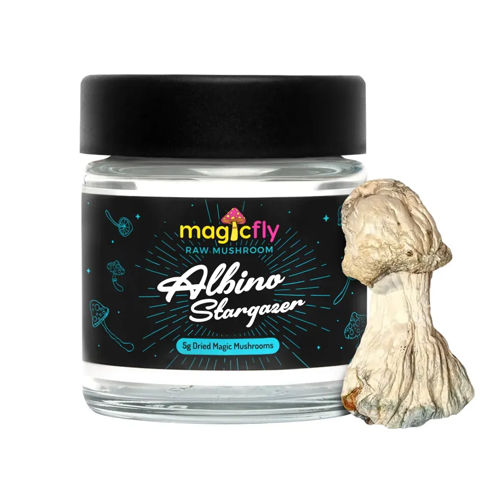 Albino Stargazer Raw Mushrooms 5g