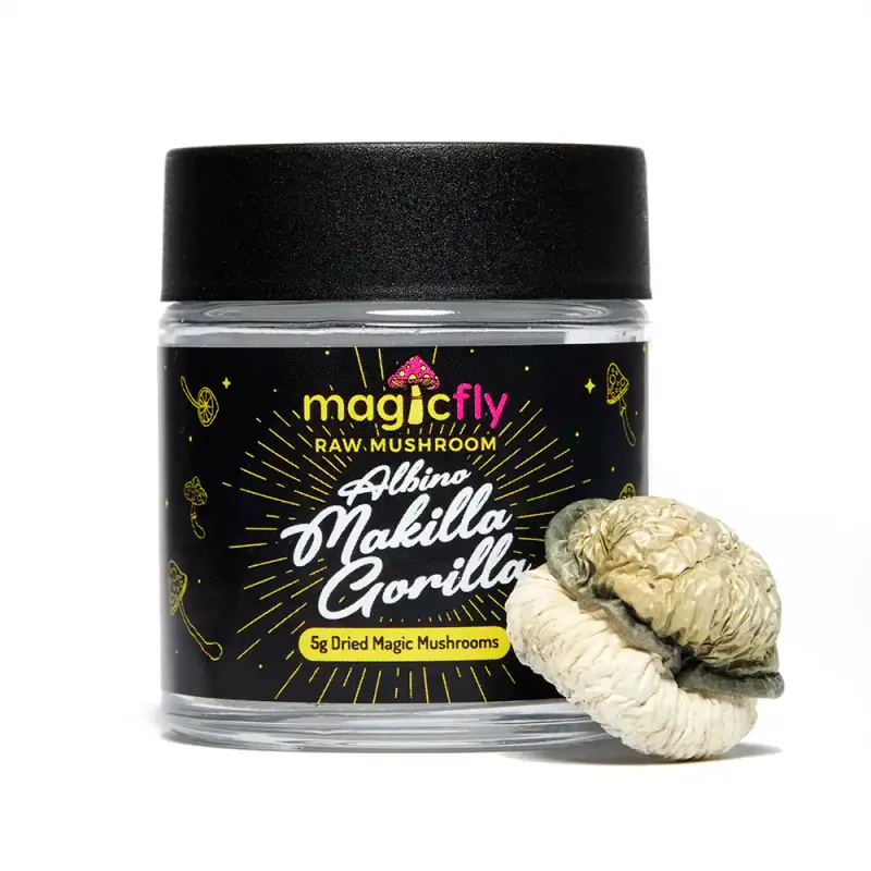 Albino Makilla Gorilla Raw Mushrooms 5g