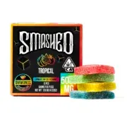 Smashed Tropical Liquid Diamond Infused Gummies 5000 MG
