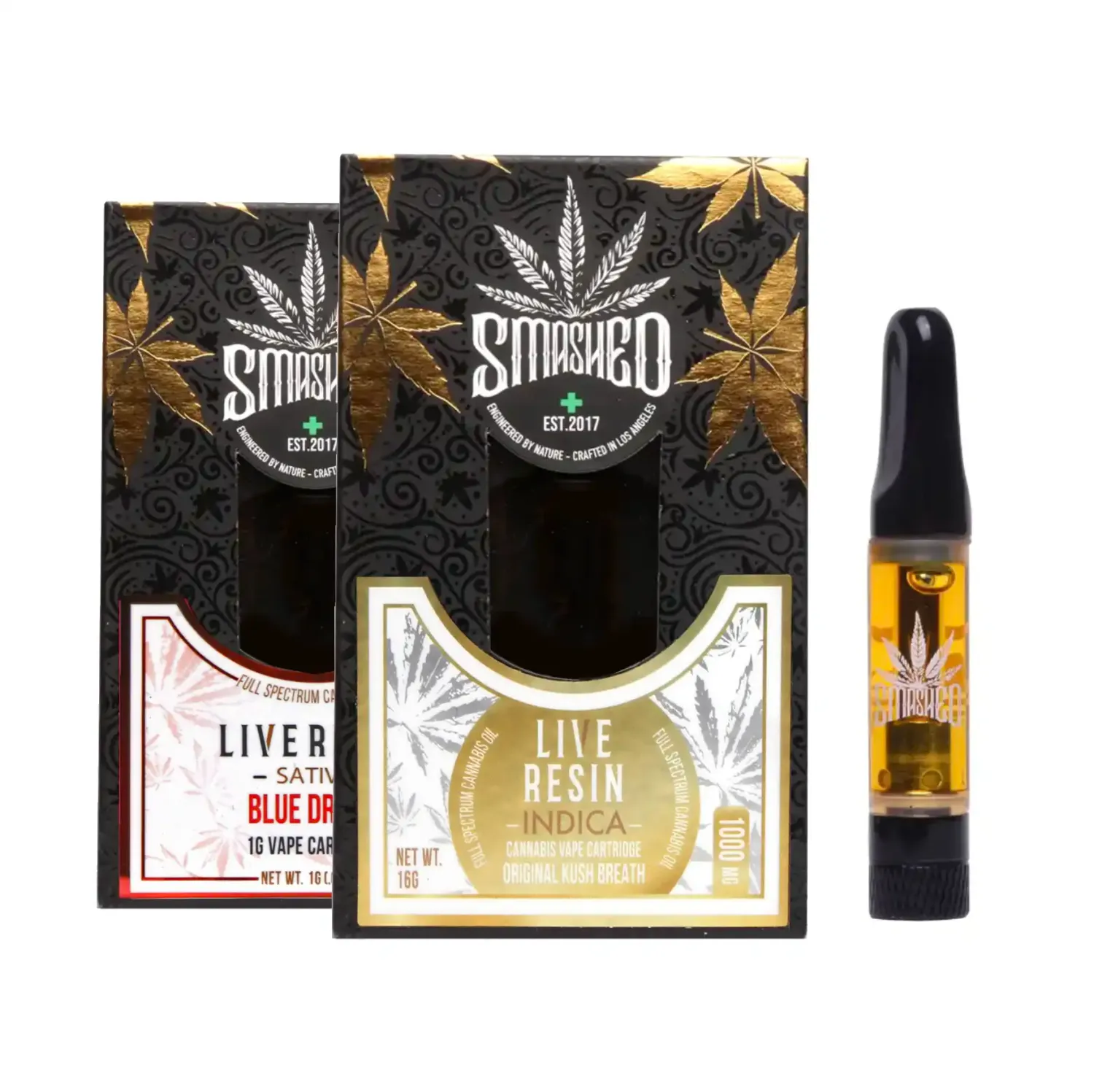Smashed Live Resin Vape Cartridge 1G