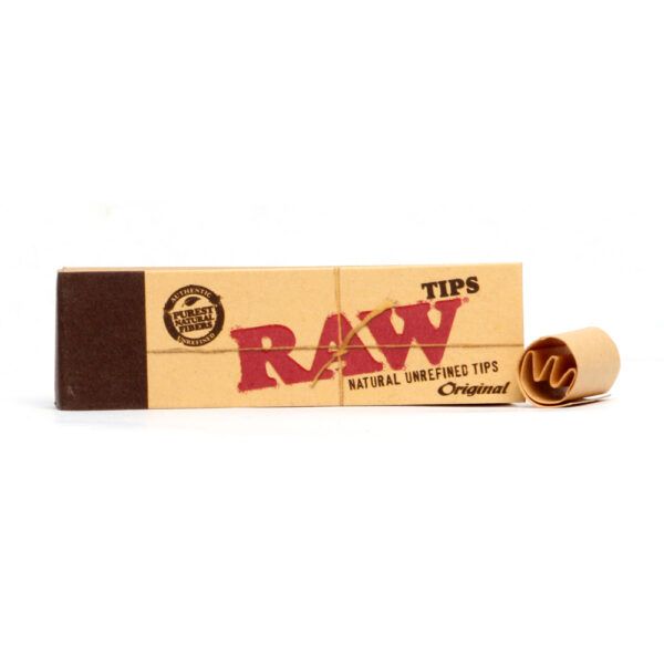 Raw Original Natural Unrefined Tips - 50 Sheets Per Pack