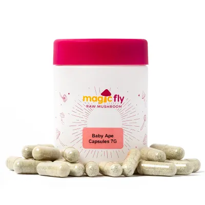 Baby Ape Raw Mushrooms Capsules 7g